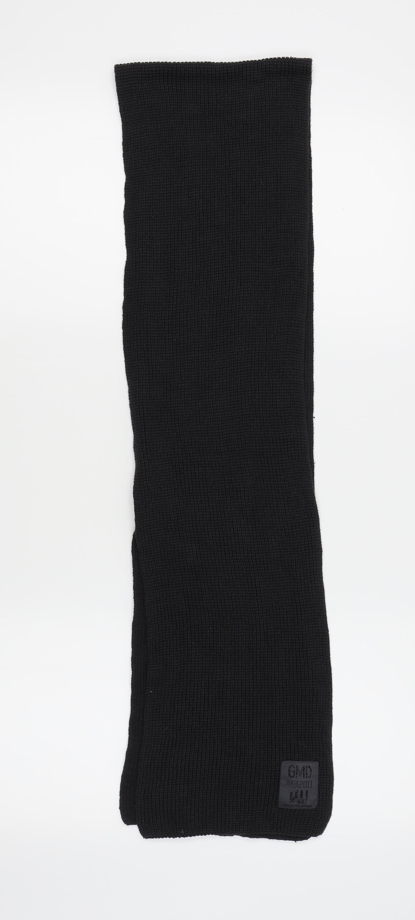 GMD Mens Black   Scarf  Size Regular
