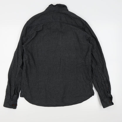 ASOS Mens Black    Button-Up Size S