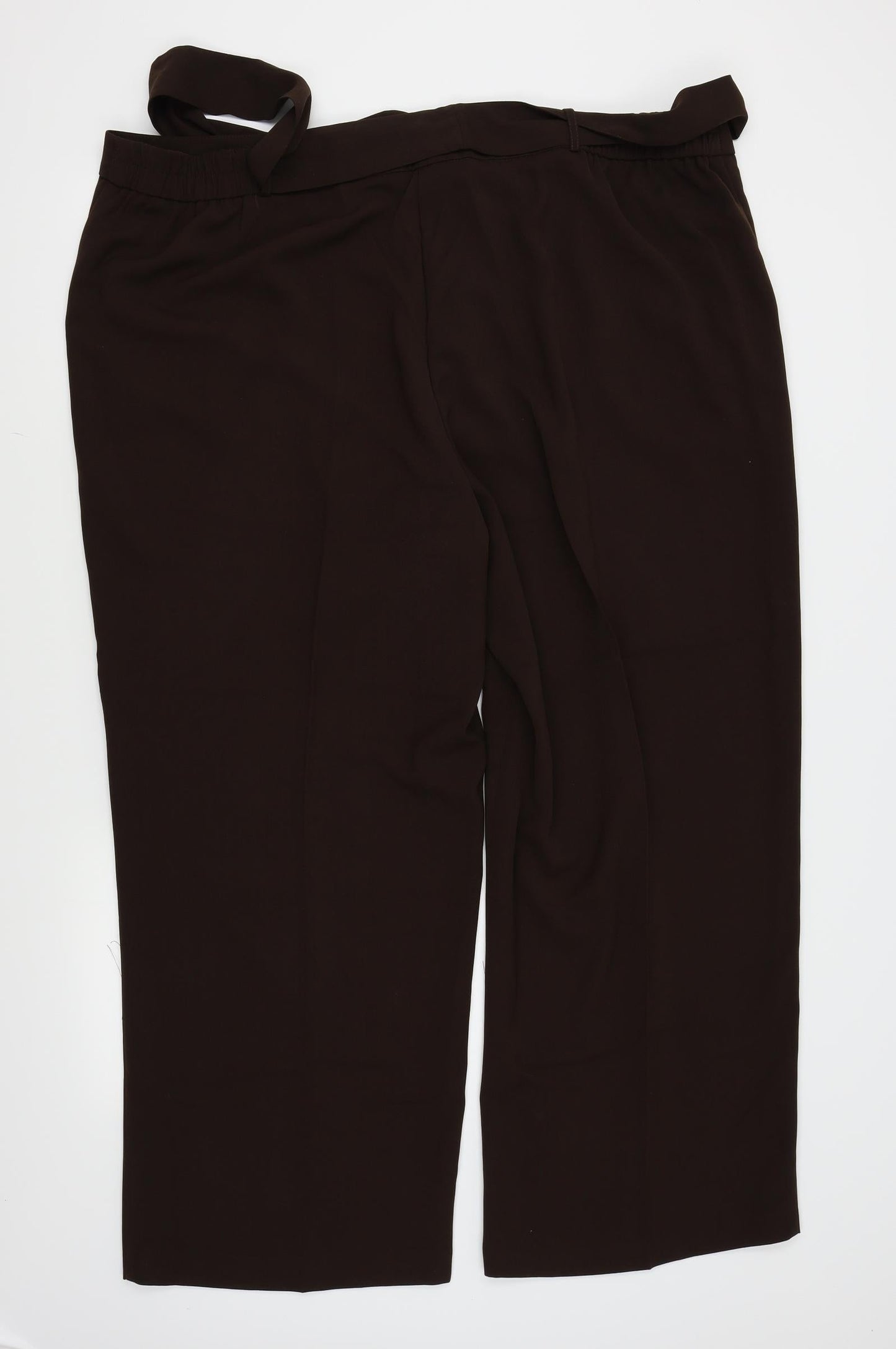 Womens UK Size 44 in Wardrobe Regular Fit  Brown Trousers