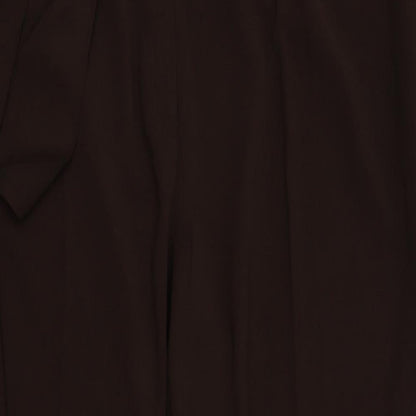 Womens UK Size 44 in Wardrobe Regular Fit  Brown Trousers