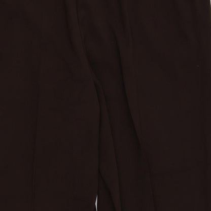 Womens UK Size 44 in Wardrobe Regular Fit  Brown Trousers