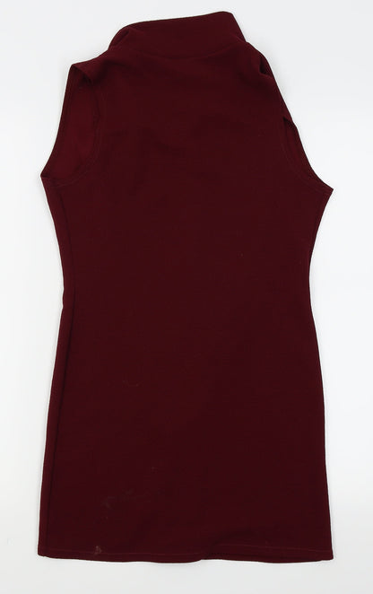 ladies look Womens Purple   Cardigan Jumper Size S