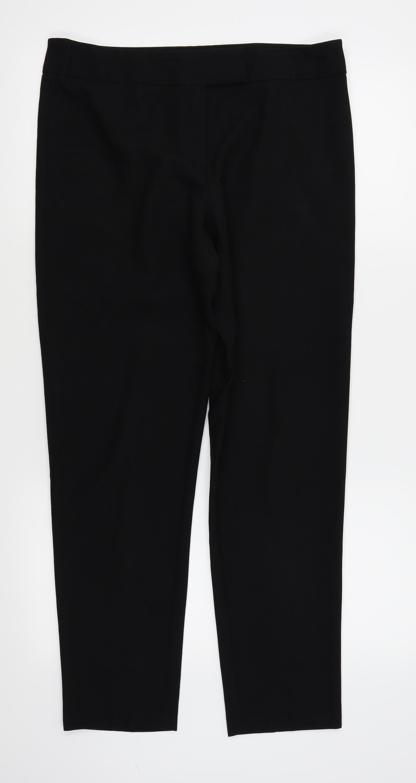 Asda George Womens Black   Trousers  Size 12 L27 in