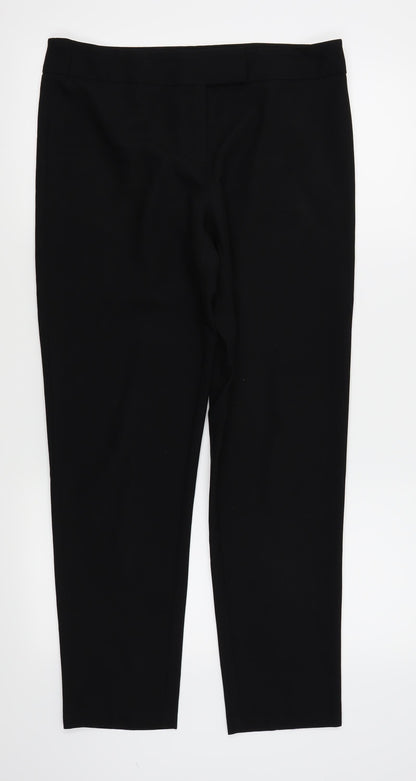Asda George Womens Black   Trousers  Size 12 L27 in