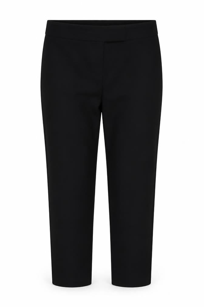 Womens UK Size 12 Asda George Regular Fit  Black Trousers
