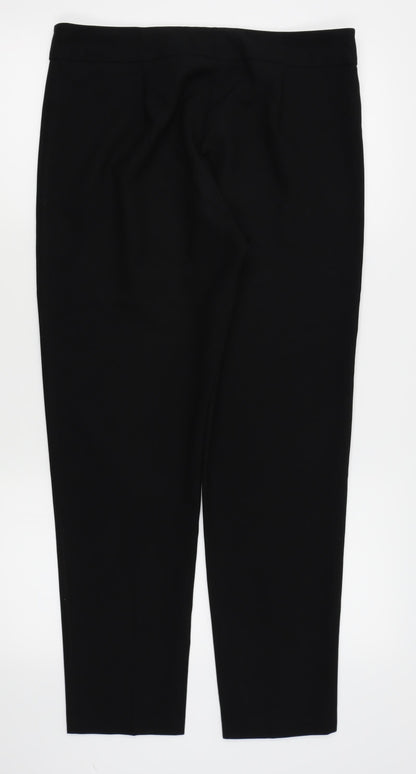 Asda George Womens Black   Trousers  Size 12 L27 in