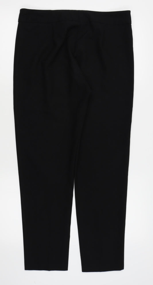 Asda George Womens Black   Trousers  Size 12 L27 in