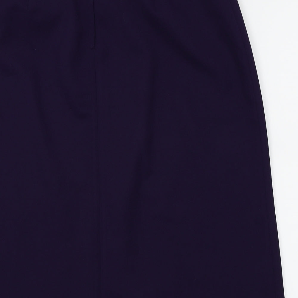 Hennes Womens Purple   A-Line Skirt Size 14