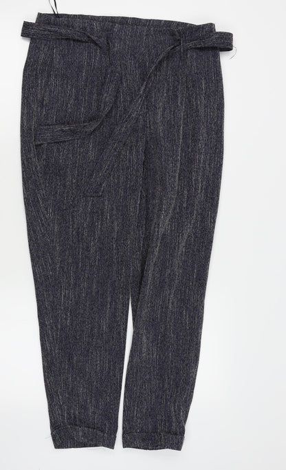 Womens UK Size 12 NEXT Regular Fit  Blue Trousers