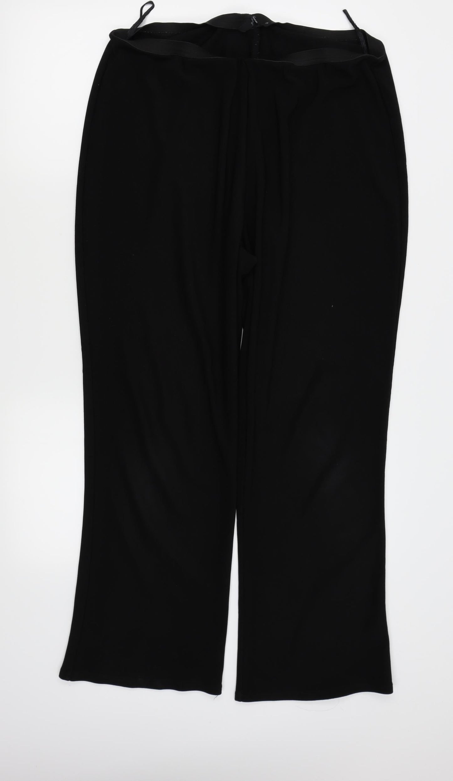 BM Womens Black   Trousers  Size 20 L28 in