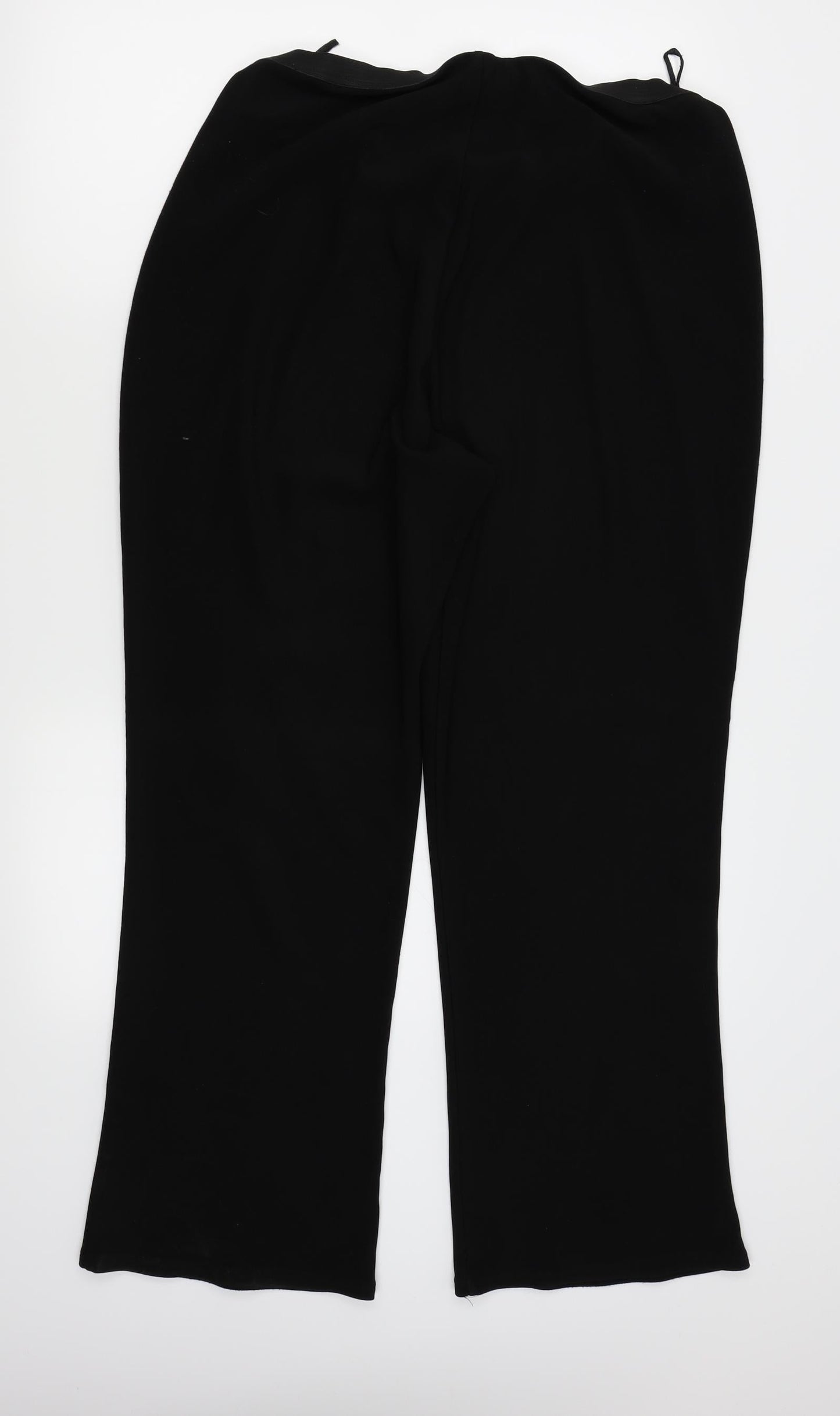BM Womens Black   Trousers  Size 20 L28 in