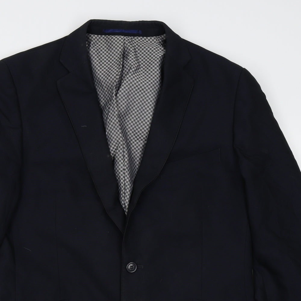lambrella Mens Blue   Jacket Blazer Size 36