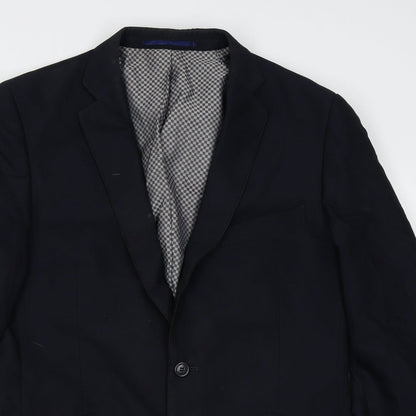 lambrella Mens Blue   Jacket Blazer Size 36
