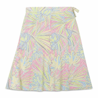 Episode Womens Multicoloured Fair Isle  Flare Skirt Size 10