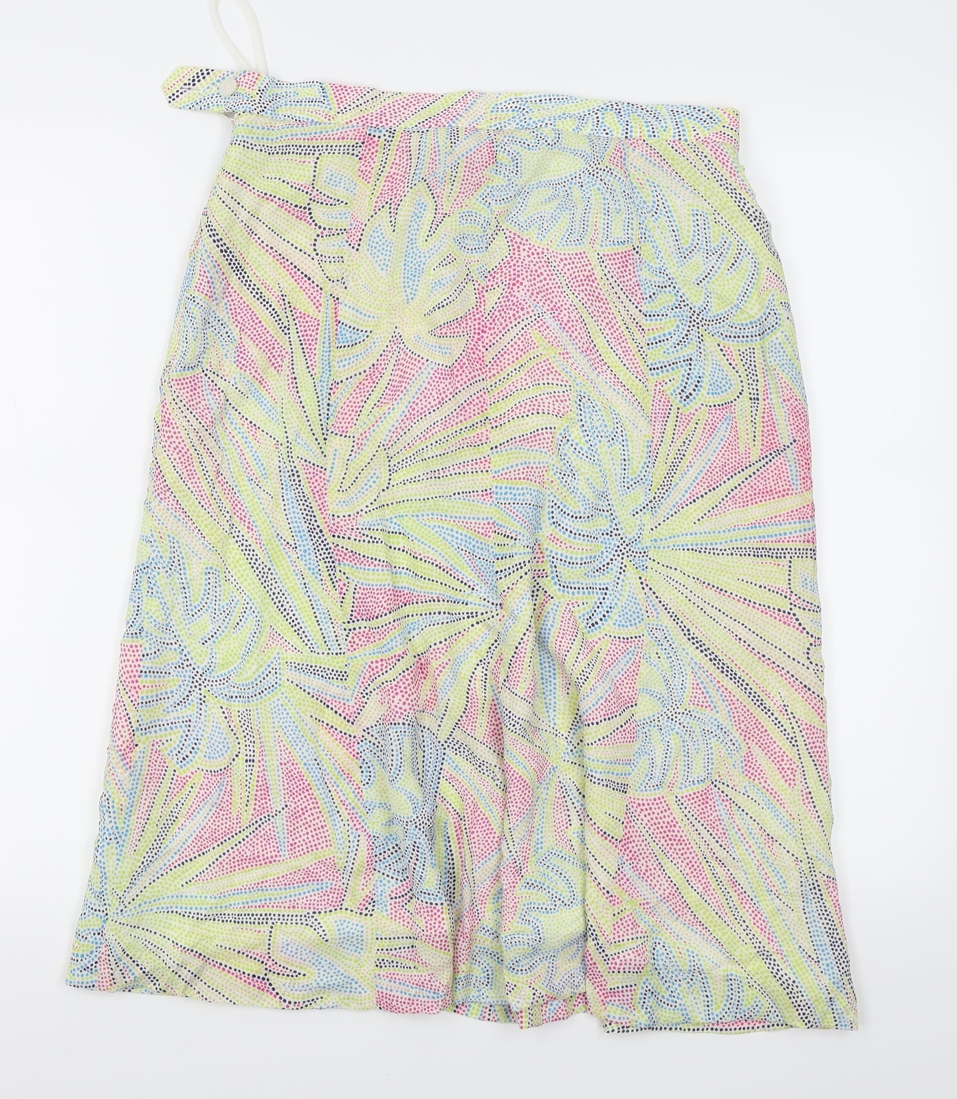 Episode Womens Multicoloured Fair Isle  Flare Skirt Size 10