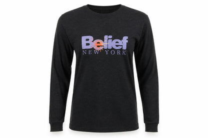 EVER UPWARD Womens Black   Basic T-Shirt Size S  - BELIEF NEW YORK