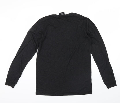EVER UPWARD Womens Black   Basic T-Shirt Size S  - BELIEF NEW YORK