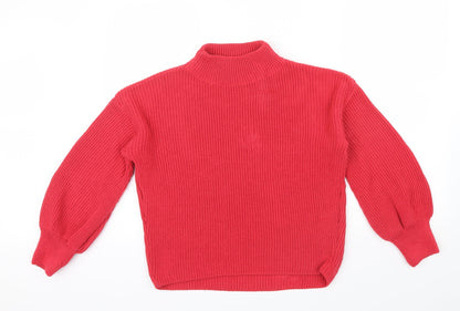 Boohoo Womens Pink   Pullover Jumper Size 8
