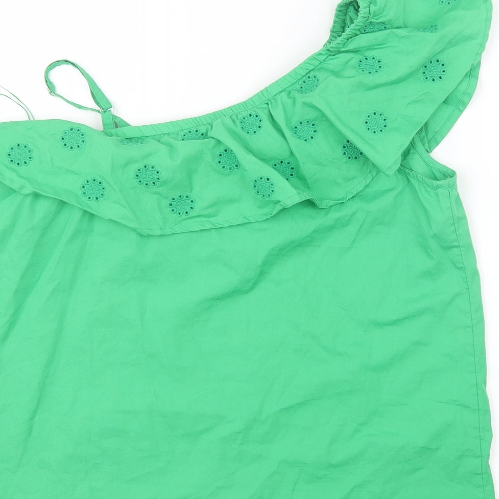 George Girls Green   Basic Blouse Size 12-13 Years