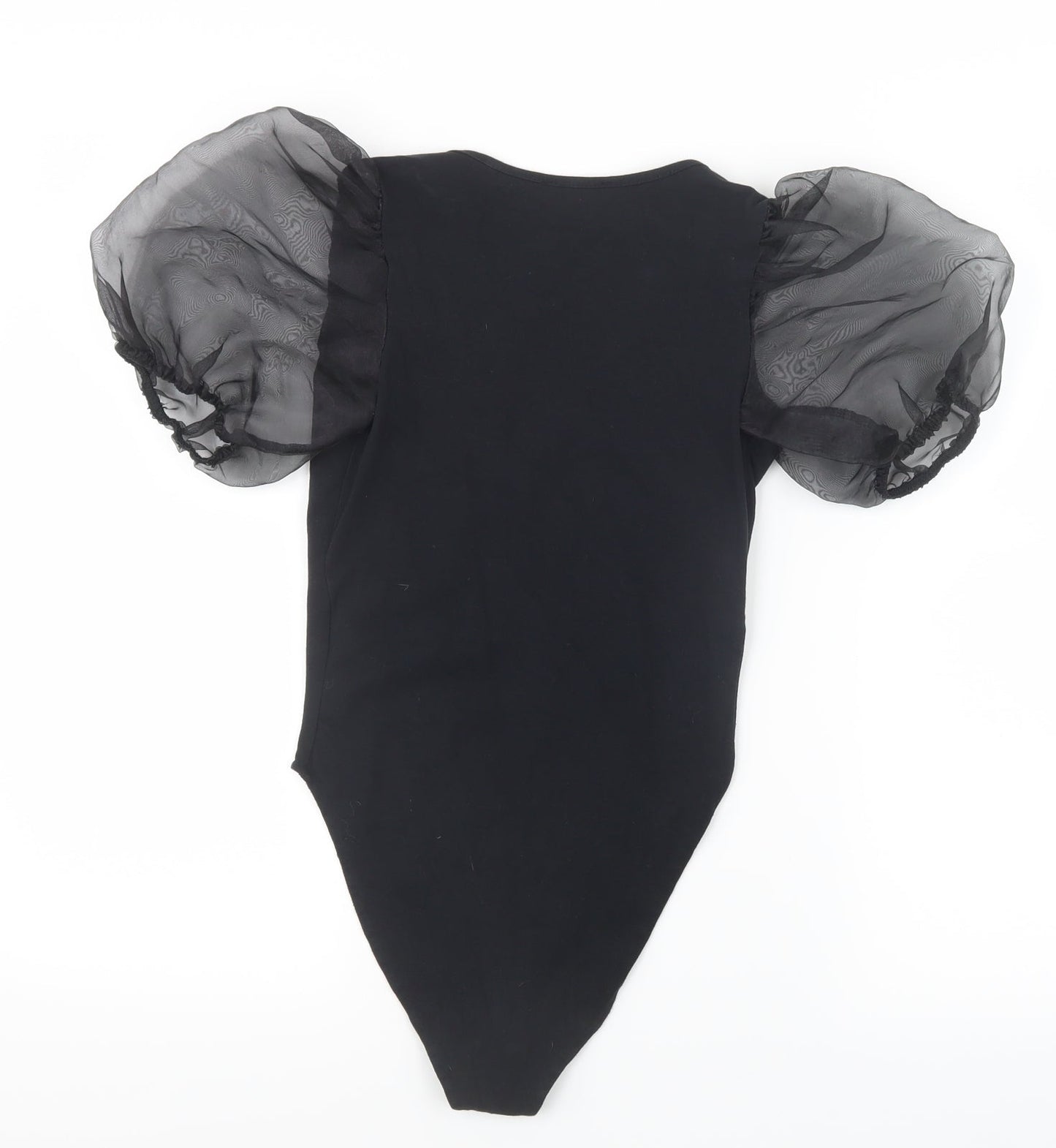 New Look Womens Black   Bodysuit One-Piece Size 6