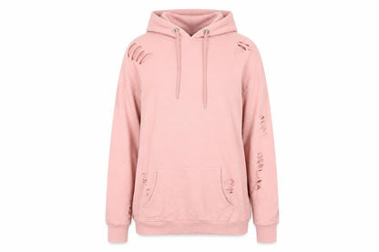 Select Womens Pink   Pullover Hoodie Size 10