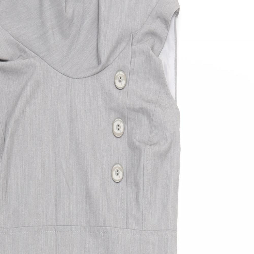 Dandara Womens Grey   Shirt Dress  Size S