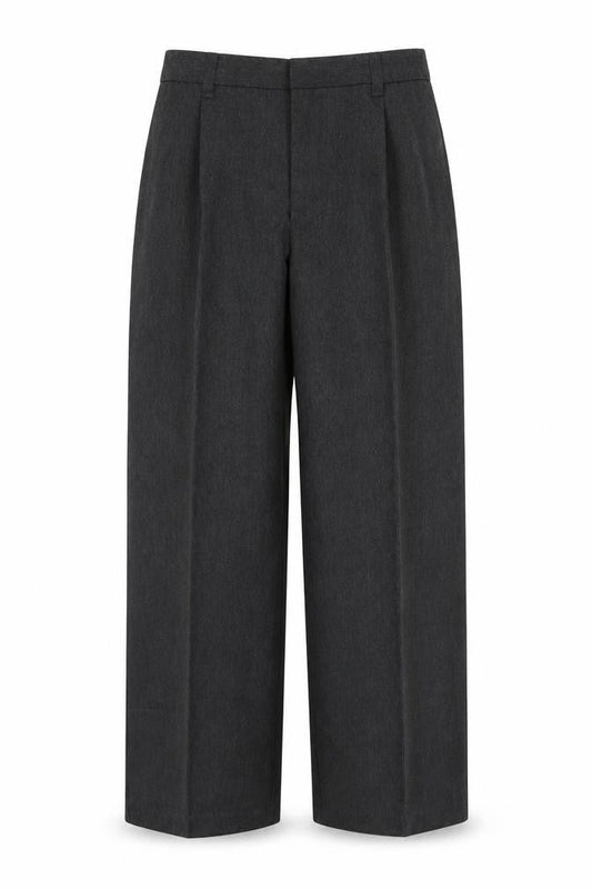 m&s Boys Grey   Capri Trousers Size 11 Years