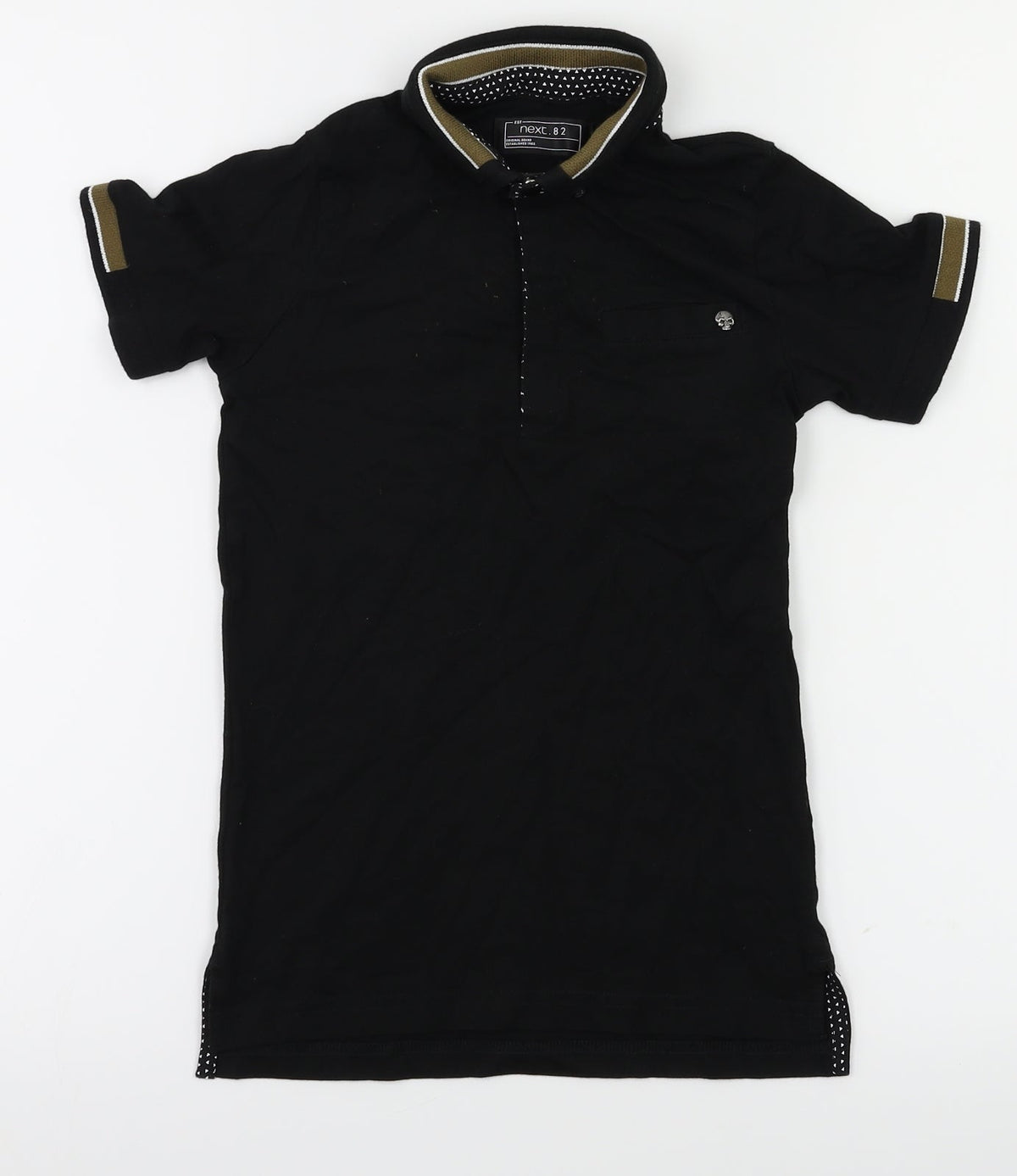 Next  Boys Black   Basic T-Shirt Size 6 Years