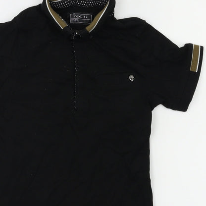 Next  Boys Black   Basic T-Shirt Size 6 Years
