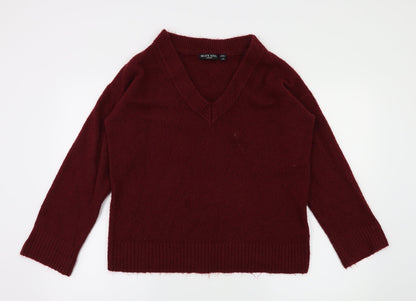 Brave Soul Womens Red   Pullover Hoodie Size XS