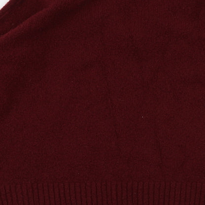 Brave Soul Womens Red   Pullover Hoodie Size XS