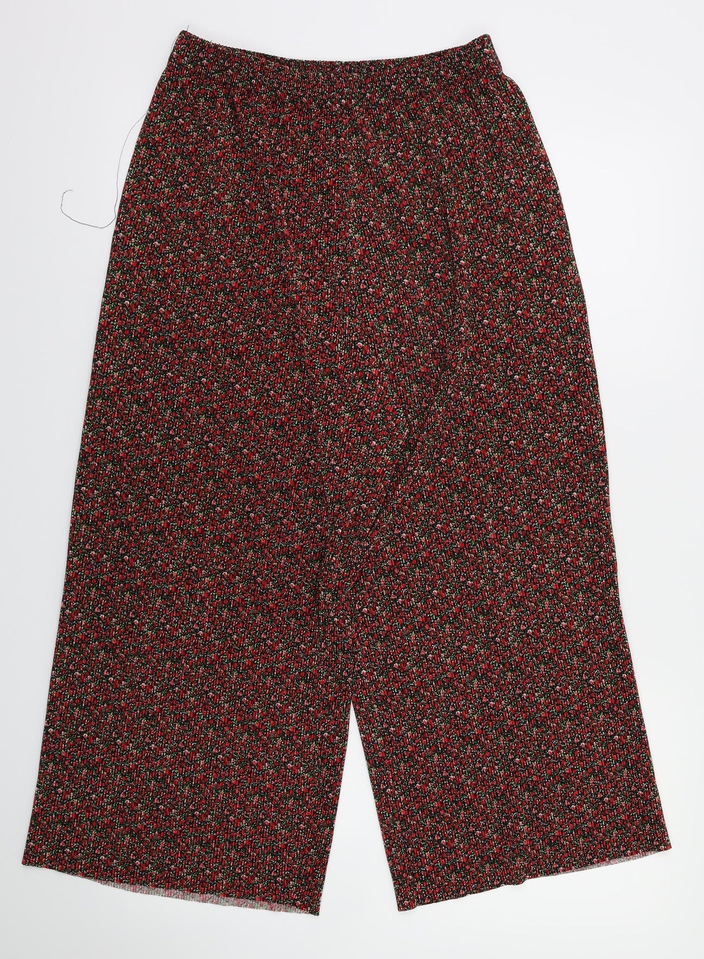 Primark Womens Red   Trousers  Size 10 L24 in - Stretch waistband