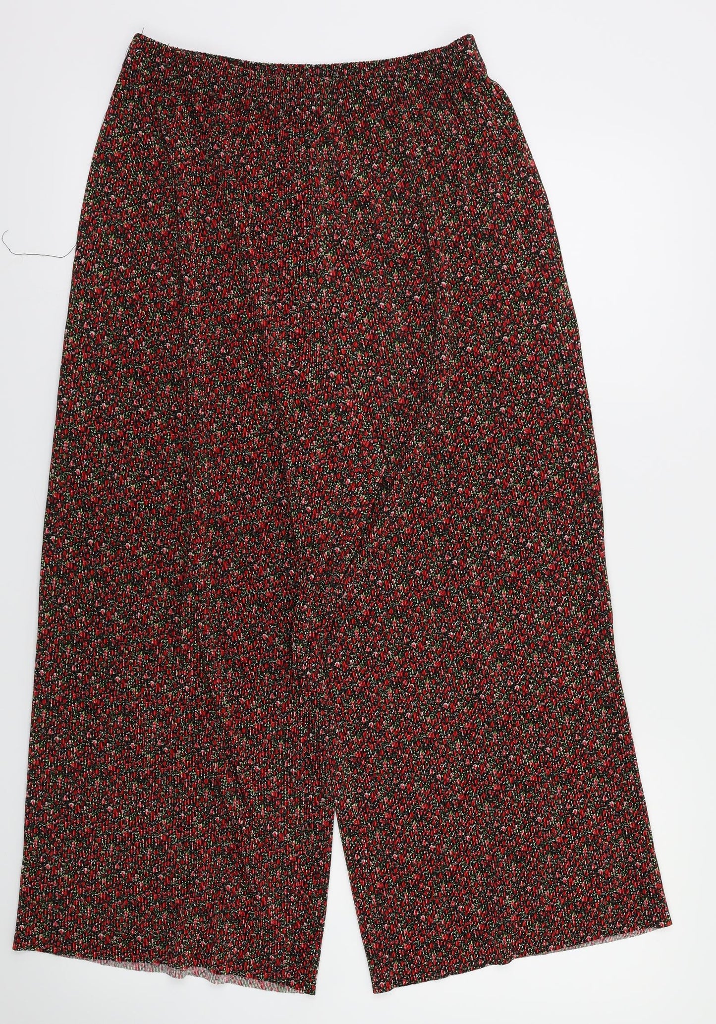 Primark Womens Red   Trousers  Size 10 L24 in - Stretch waistband