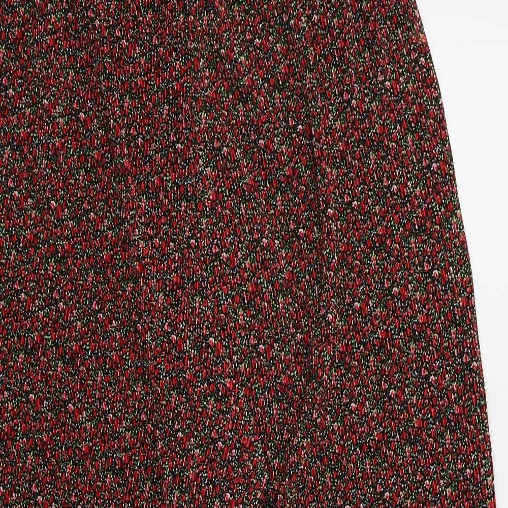 Primark Womens Red   Trousers  Size 10 L24 in - Stretch waistband