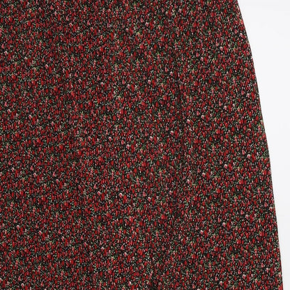 Primark Womens Red   Trousers  Size 10 L24 in - Stretch waistband