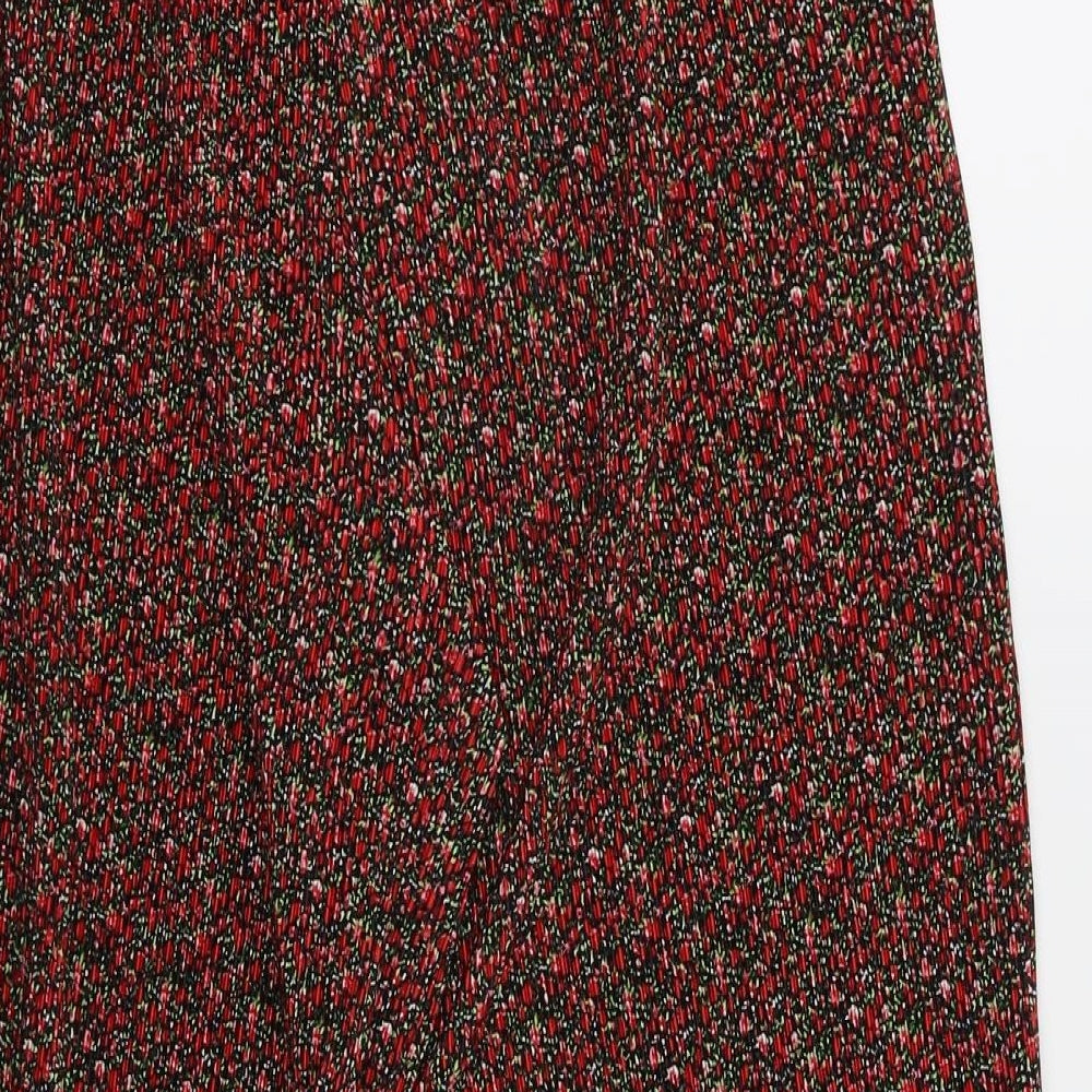 Primark Womens Red   Trousers  Size 10 L24 in - Stretch waistband