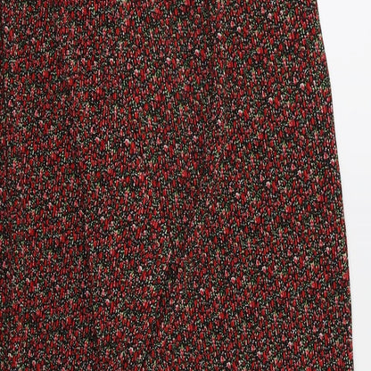 Primark Womens Red   Trousers  Size 10 L24 in - Stretch waistband