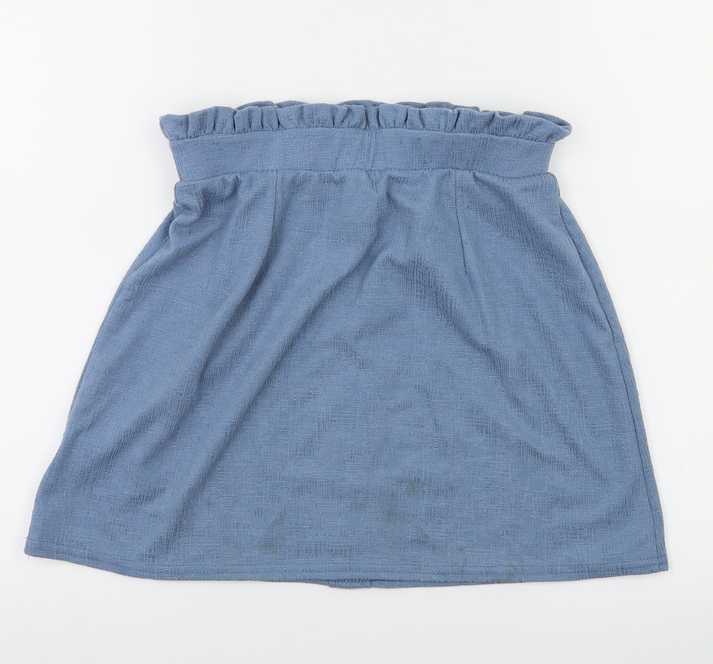 New Look Womens Blue   A-Line Skirt Size 10  - Stretch waistband