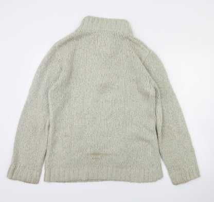 Mens UK Size S Easy Beige Pullover Sweatshirt