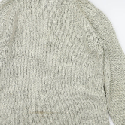 Mens UK Size S Easy Beige Pullover Sweatshirt