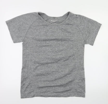 Work Out  Girls Grey   Basic Polo Size 14 Years