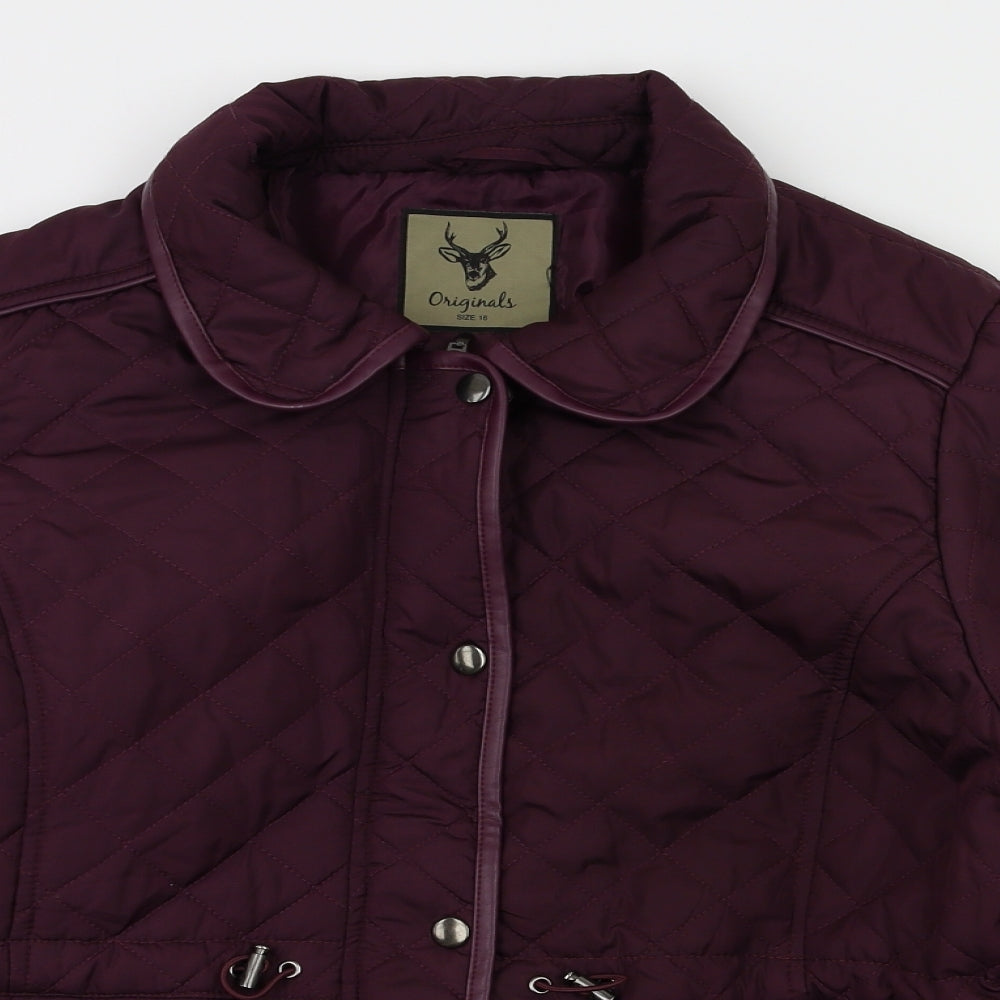 originals  Womens Purple   Jacket Coat Size 16