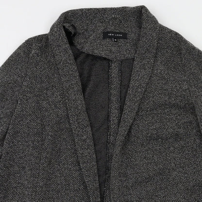 New Look Womens Grey   Jacket Suit Jacket Size 10
