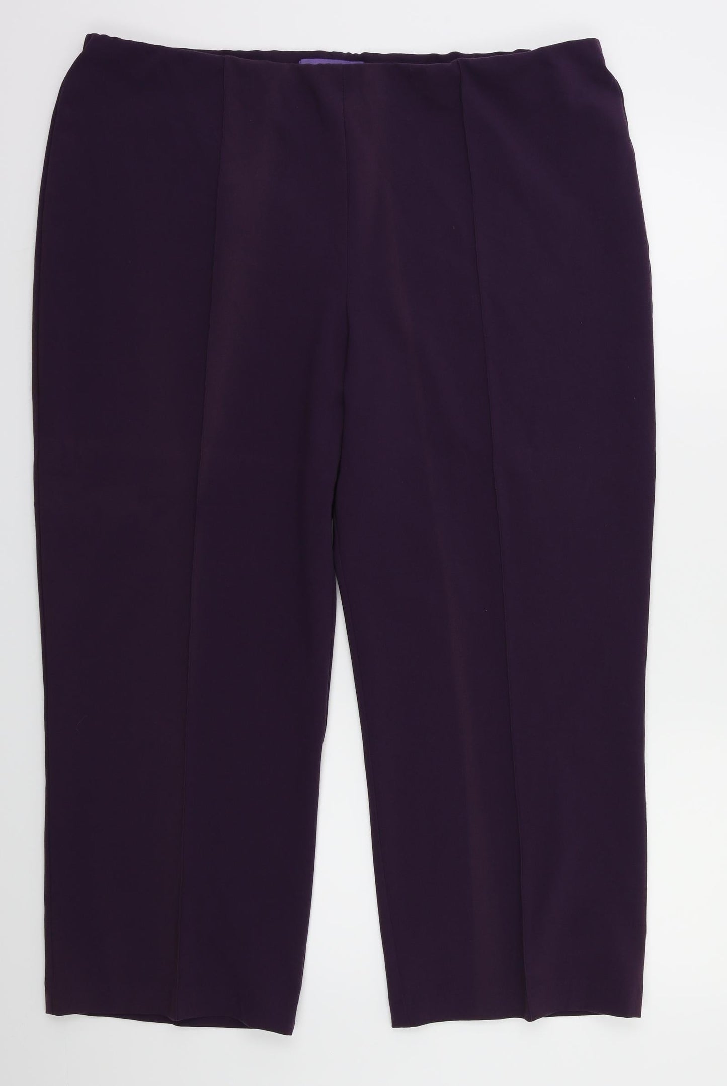 Autonomy Womens Purple   Trousers  Size 20 L25 in
