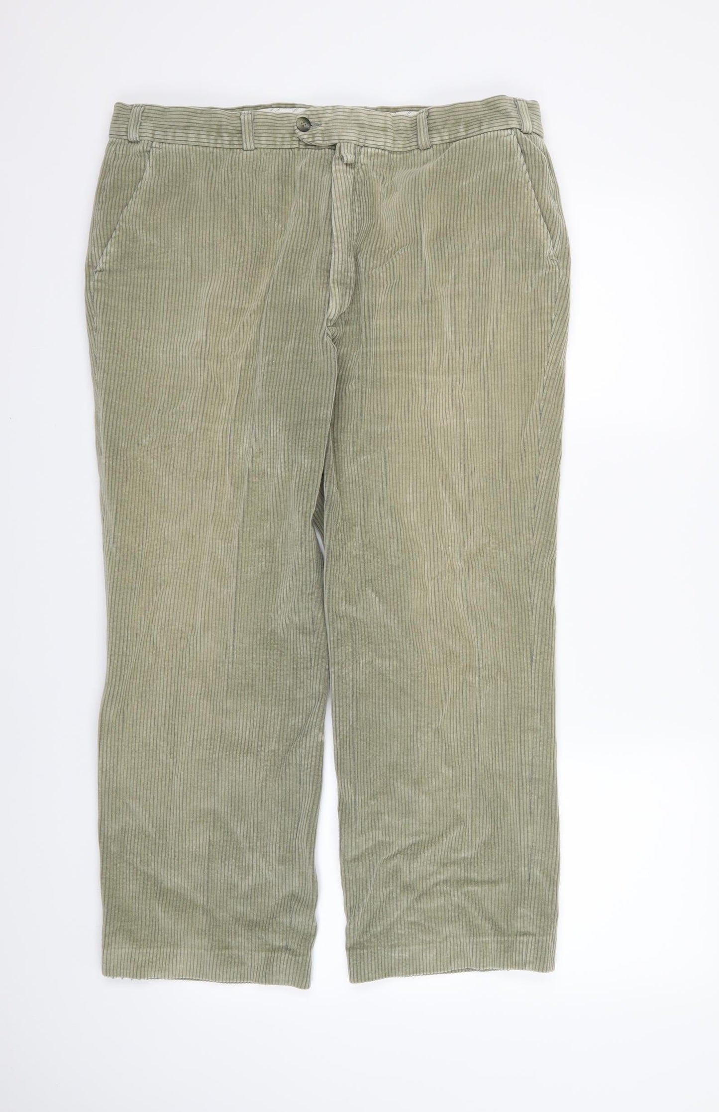 Gurteen Mens Beige  Corduroy Trousers   L24 in
