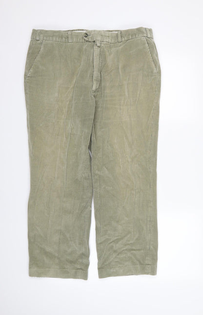 Gurteen Mens Beige  Corduroy Trousers   L24 in