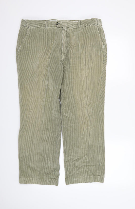 Gurteen Mens Beige  Corduroy Trousers   L24 in