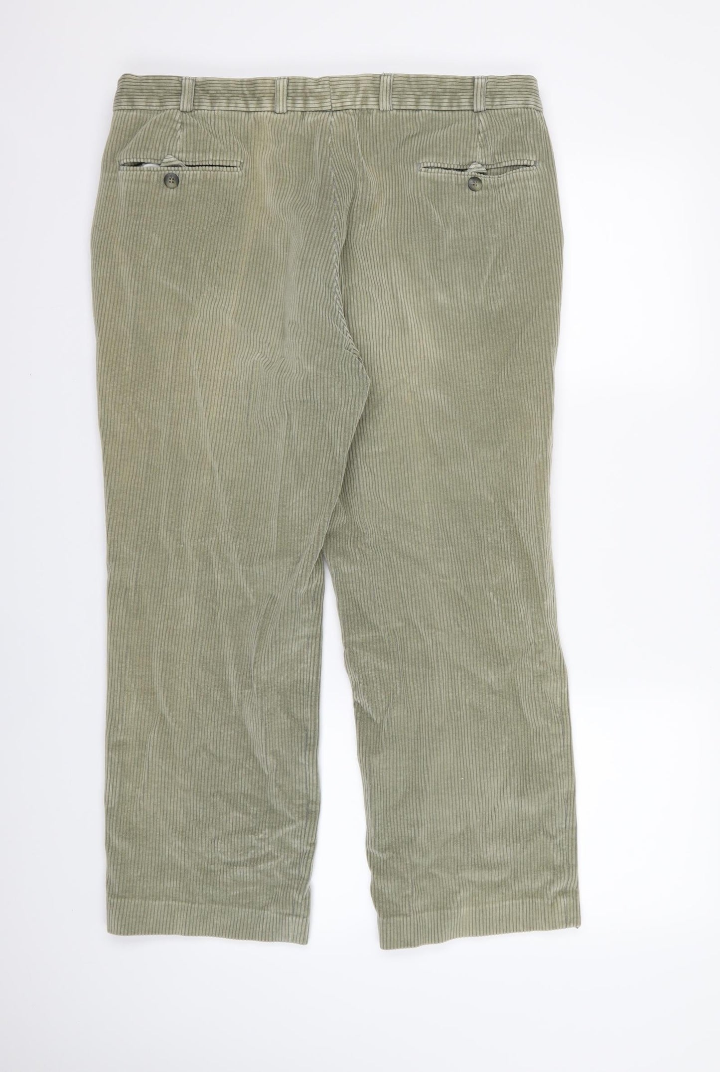 Gurteen Mens Beige  Corduroy Trousers   L24 in