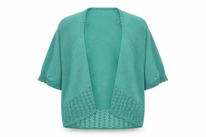 Per Una Womens Green  Knit Cardigan Jumper Size M
