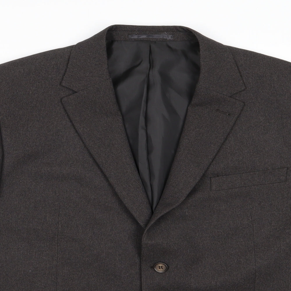 Mens UK Size 44 Greenwoods Regular Grey Suit Jacket
